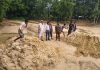 মহেশখালীতে বালি পাচার রোধে বন বিভাগের অভিযান, বালির স্তূপ ধ্বংস