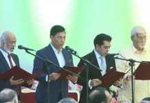 মন্ত্রিসভায় নতুন চার সদস্য, বঙ্গভবনে শপথ গ্রহণ