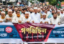 গণভোট পাশ কাটানোর ষড়যন্ত্র বন্ধের আহ্বান জেলা জামায়াত আমীরের